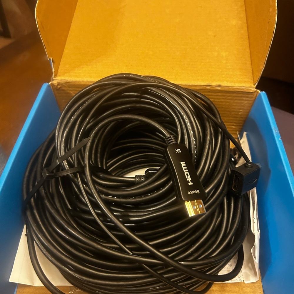 High-Speed Black HDMI Cable